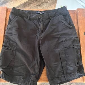 Black Calvin Klein Cargo Shorts